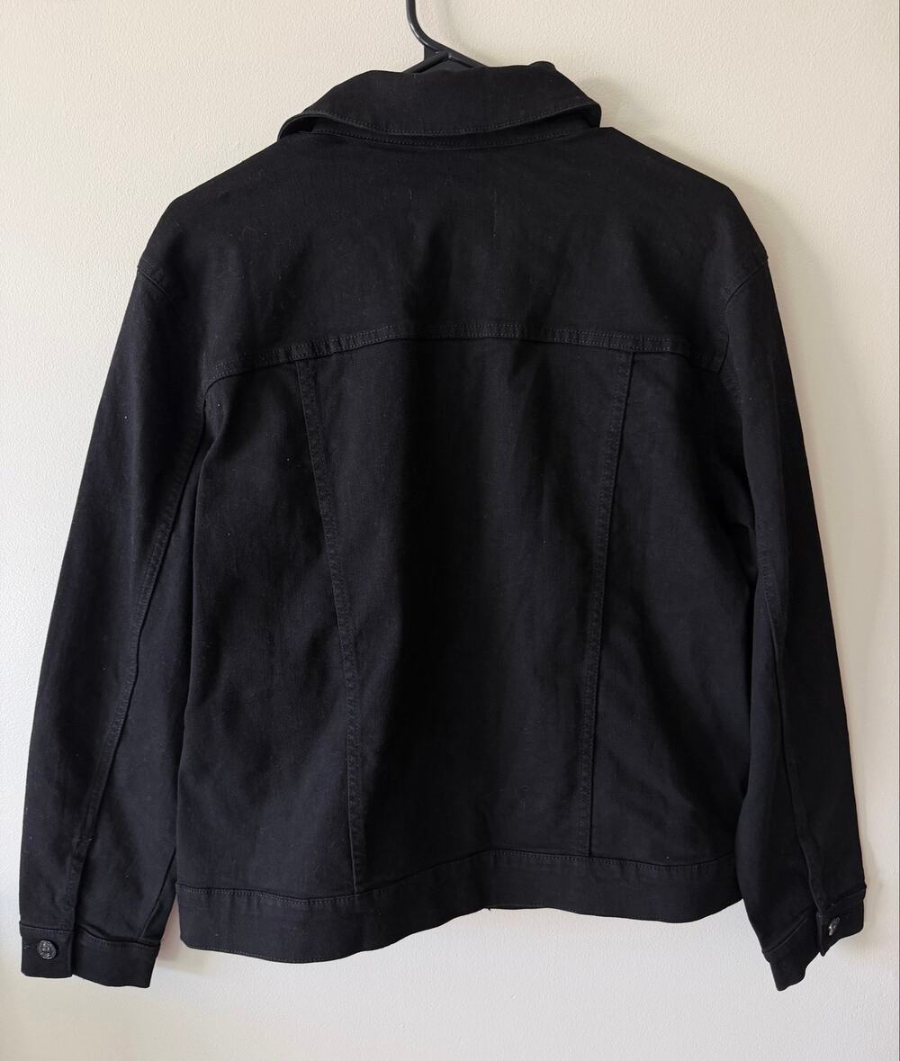 Seven7 Women’s Black Denim Jacket